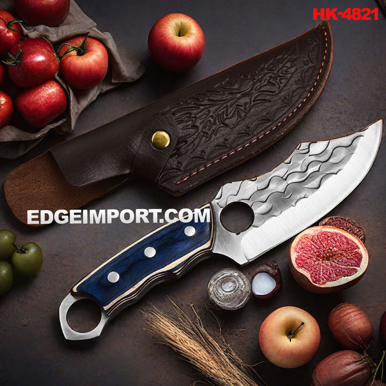 Wayfinder Hand Forge Full Tang Survival Hunting Knife Forged Steel Razor  Sharp - Edge Import