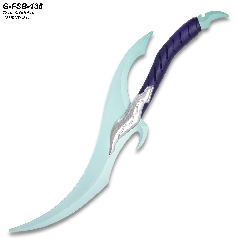 Baruka's Dagger Solo Leveling Foam Sword Cosplay Edge Import