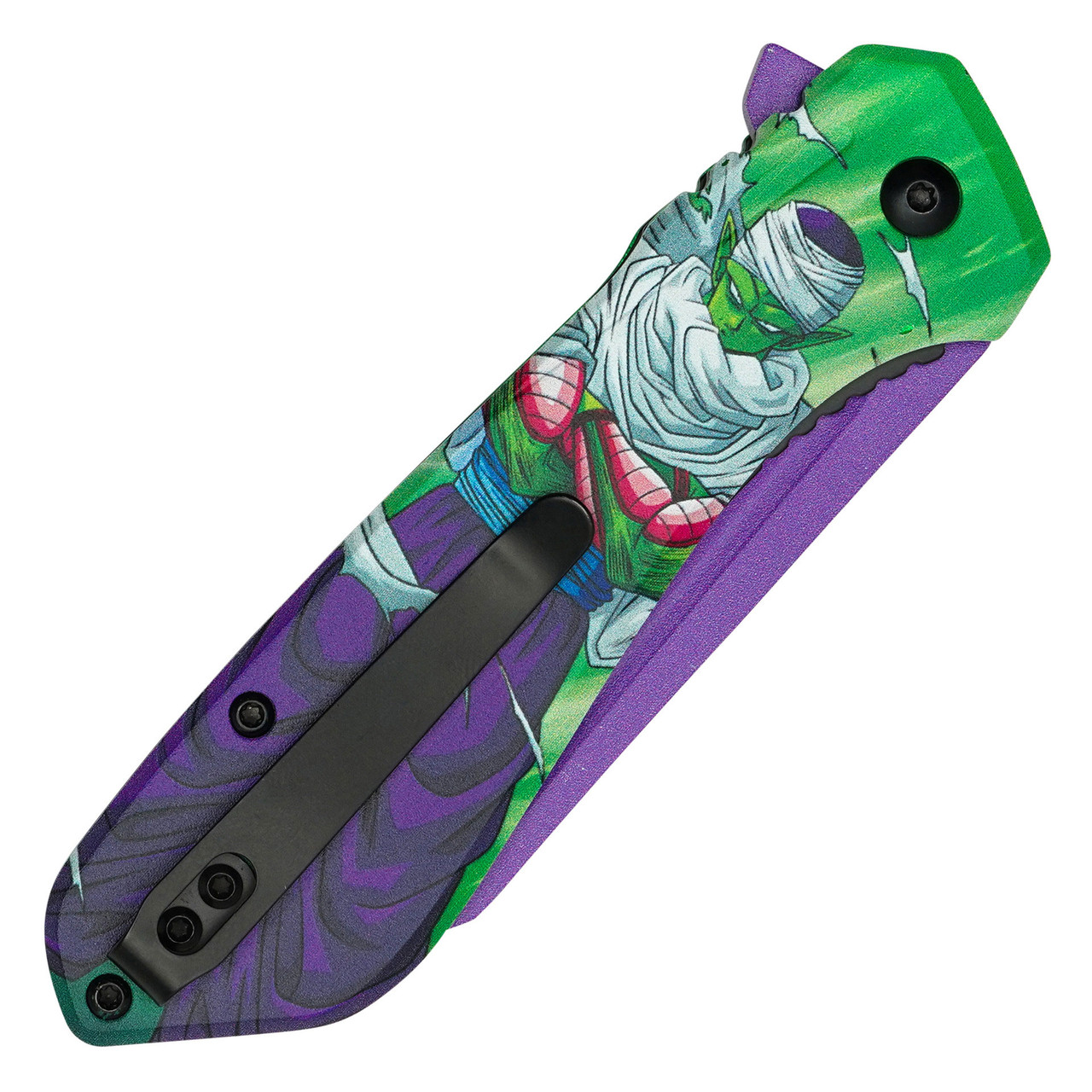 Dragon Ball Z Piccolo Graphic Tanto Folding Knife - Edge Import