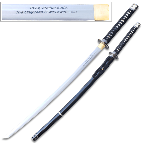 Musashi Brand Handmade Kill Bill Budd's Samurai Katana Sword Sharp