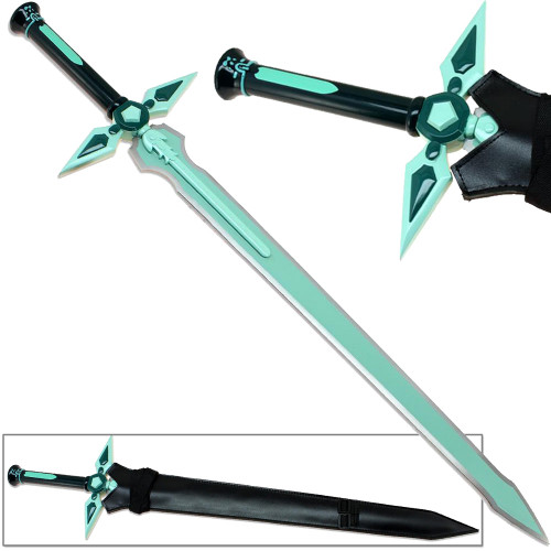 SAO Dark Repulser Sword w Leather Sheath