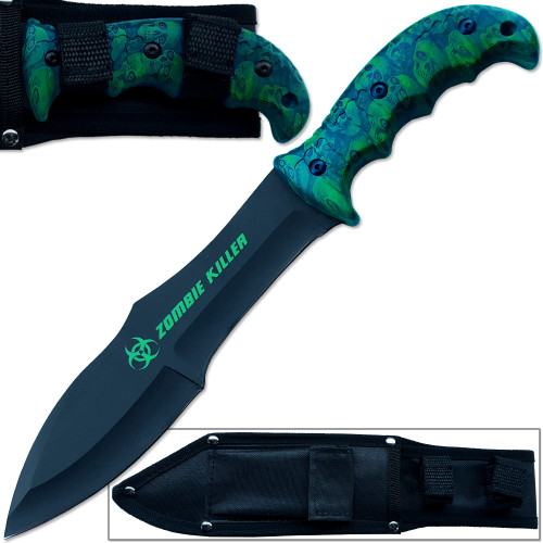 Zombie Outbreak Response Team Knife Hybrid Extreme Full Tang 12.5in Survival EDC