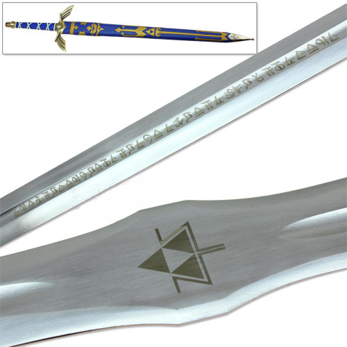 Legend Of Zelda Full Tang Master Sword Skyward Limited Edition Deluxe Replica Edge Import
