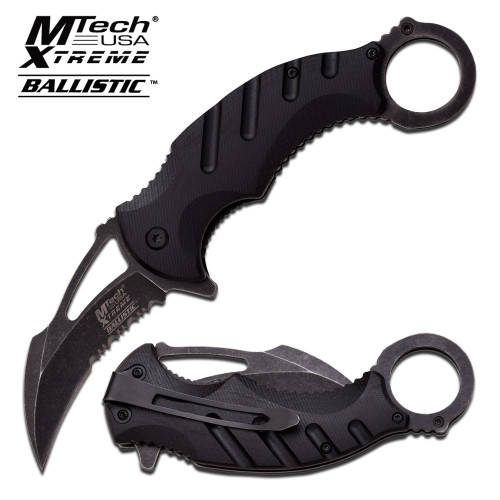 MTech XTreme Tactical Karambit Knife Combat Spring Assisted Open