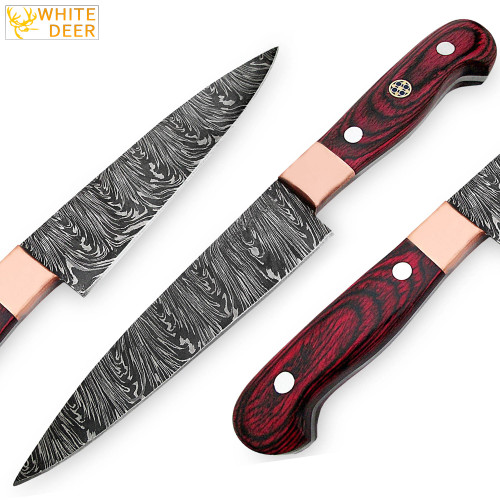 White Deer Pakkawood Paring Knife Pro Chef Cutlery