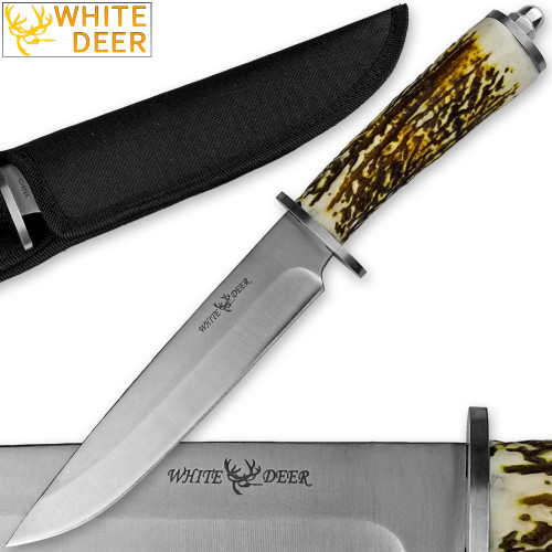 WHITE DEER Apprentice 12.5in Knife 440 Stainless Steel