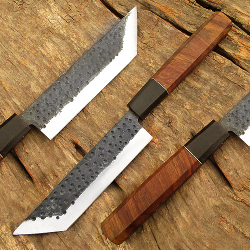 Hand Forge 1095 Forged Steel Usuba Bocho Knife Kanto Japanese Chef Knife