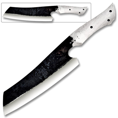 Japanese Butcher Knife 1095 Forged Steel Blank Blade Limited Edition 