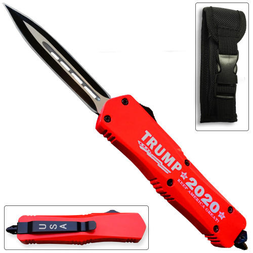  Make America Great - Trump 2020 Double Edge OTF Limited Edition 