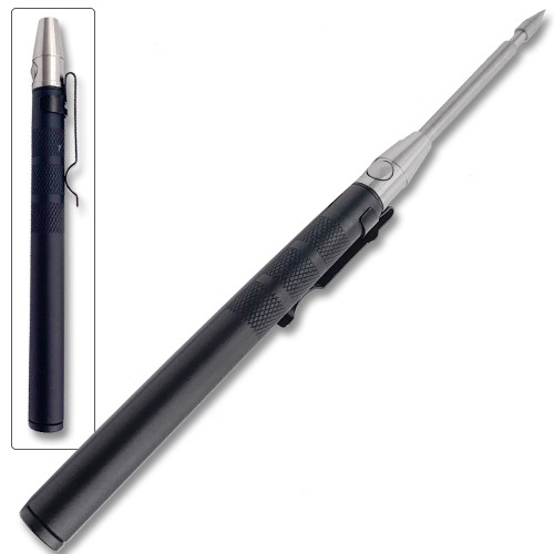 OTF Black Retractable Ice Pick Edge Import