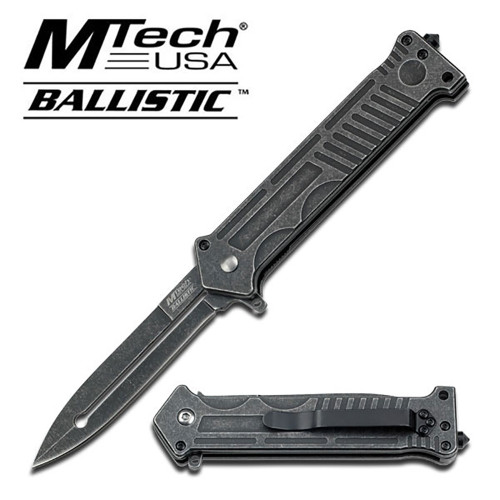 MTech USA STONE WASH SPRING ASSISTED KNIFE