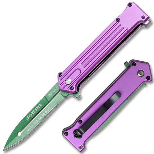 Joker Spring Assisted Knife  4.5" Close