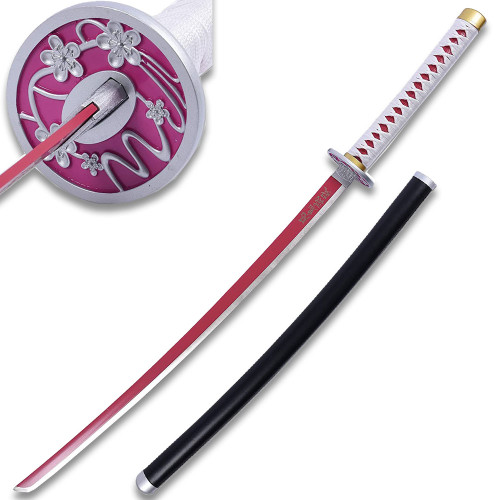 Tsuyuri Kanao Anime Cosplay Sword, Demon Slayer Sword Real Metal