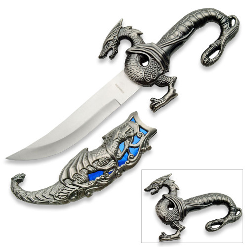 Blue Dragon Fantasy Dagger