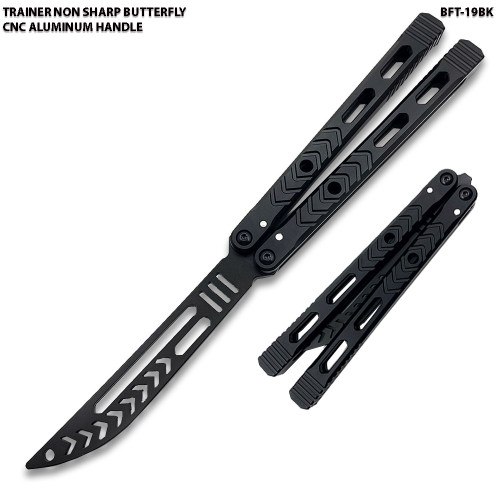 New CNC Siren Model Non-Sharp Professional Trainer Tool - Butterfly Black 