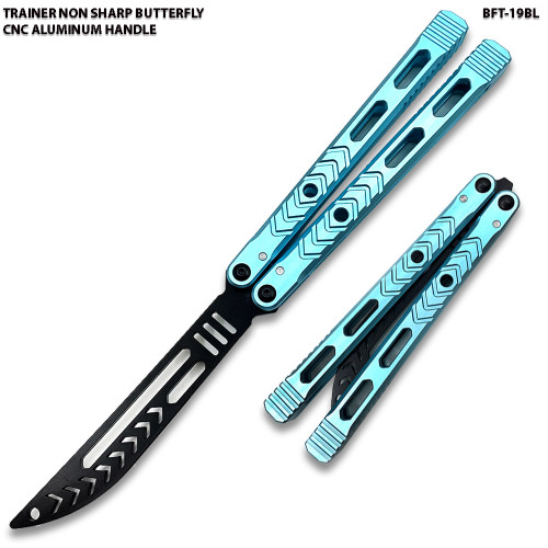 New CNC Siren Model Non-Sharp Professional Trainer Tool - Butterfly Blue 