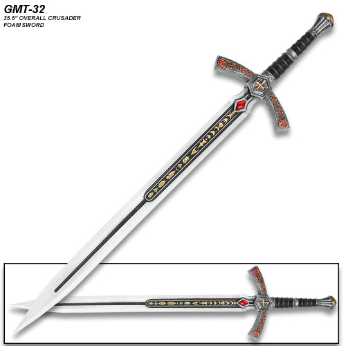 Jeweled Crusader Sword All Foam