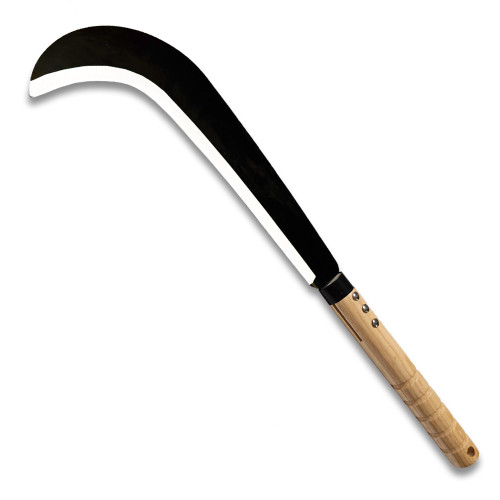 Crescent Machete Knife for Outdoor Cutting Bamboo Sickle Scythe