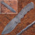 CUSTOM MADE DAMASCUS BLANK BLADE FULL TANG Knife 2