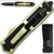 Gold Legacy Edge OTF Knife Spear Point, Double Edged Blade