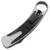 Karambit OTF Spear Point, Double Edged Blade Silver Handle