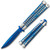  Swift Blue Balisong  Two-Tone Titanium Coated Butterly Knife 