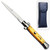 Gold Classic Stiletto Auto Knife Gold Color Handle