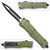 NEW Green Legacy OTF Knife Spear Point, Double Edged Blade