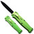  Legends Micro OTF Stiletto Blade Knife Green Out The Front Limited Edition