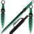 GREEN DEMON WARRIOR  SWORD 26.5" OVERALL 2 PCS THROWING KNIFE SET