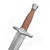 Viking Custom Handmade Damascus Legends Medieval Short Sword Limited Edition