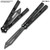 Black  CNC Non-Sharp Professional Smooth Handle Trainer Tool - Butterfly 