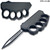  Black Carbon Fiber Handle USA Knuckle OTF Knife - Elite Collection 