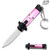 Mini Pink Key Chain OTF Knife Drop Point