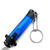 Mini Blue Key Chain OTF Knife Drop Point