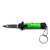   Mini Green Key Chain OTF Knife Double Edge Blade