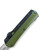  Double Edge Black & Green 2 Tone Handle OTF Knife