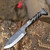 Twisted Railroad Spike Carbon Steel Knife 