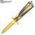 Non-Sharp Butterfly Gold Blue Handle and Goold Spear Blade