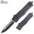 9 Inch Black Tactical Recon OTF  OTF Knife Drop Point