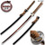 Hand Forged MOSHIRO 1045 High Carbon Steel Black Glossy Scabbard