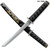 Edge Tanto 21" Sword w/ Gold Dragon Engraved Black Scabbard Edge Tanto 21" Sword w/ Gold Dragon Engraved Black Scabbard