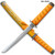 Edge Tanto 21" Sword w/ Gold Dragon Engraved Yellow Scabbard Edge Tanto 21" Sword w/ Gold Dragon Engraved Yellow Scabbard