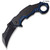 TAC Force Extreme Karambit Assisted Knife Aluminum Blue Black Handle