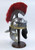 Roman Imperial Gallic Centurion Helmet Italic Red Plume 18ga Steel Roman Imperial Gallic Centurion Helmet Italic Red Plume 18ga Steel