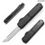 Black CF Strike OTF Tactical D-2 Steel CNC Black Alum Handle Auto Knife Black CF Strike OTF Tactical D-2 Steel CNC Black Alum Handle Auto Knife