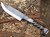 Railspike HandForged Railroad Twisted Knife
