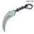 Forged Railroad Spike Twist Karambit Satin Finish