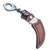 Forged Railroad Spike Twist Karambit Satin Finish