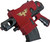 WarH40K Space Warrior Red Bolter Replica Prop, PU Foam, Large 1:1 Scale, for Costume, Halloween (Bolt Pistol UM)
